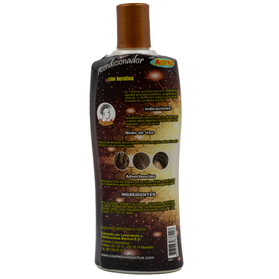ACONDICIONADOR CON KERATINA BACHUE 800G - Imagen 2