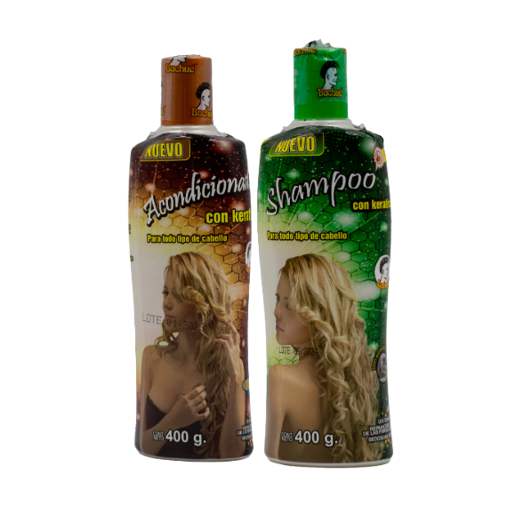 KIT DUO SHAMPOO Y ACONDICIONADOR 400G BACHUE
